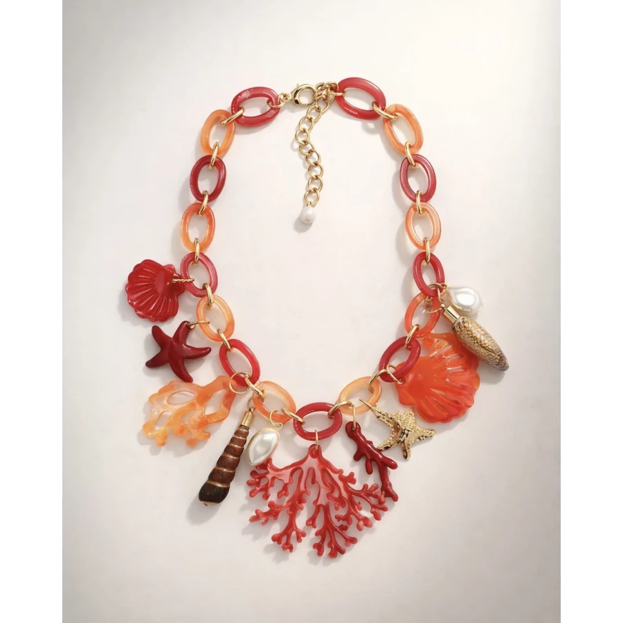 Collar Bruna naranja