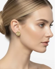 Pendientes Linaj dorados