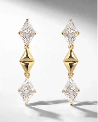 Pendientes Luzia dorados