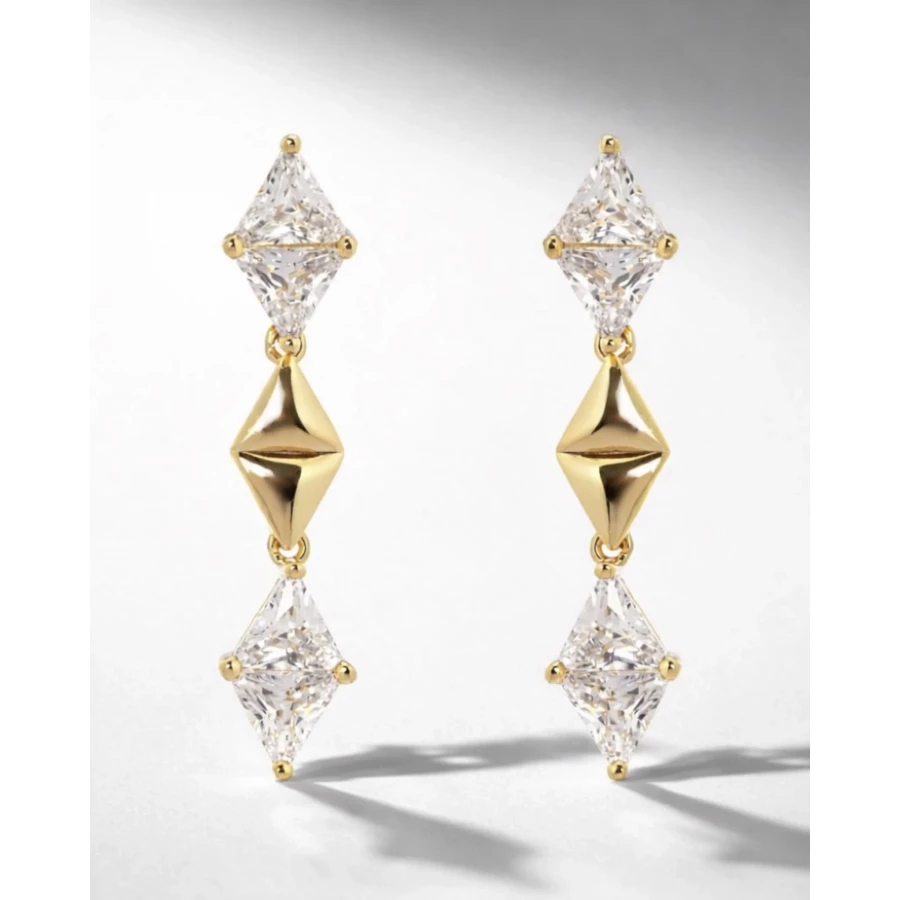 Pendientes Luzia dorados