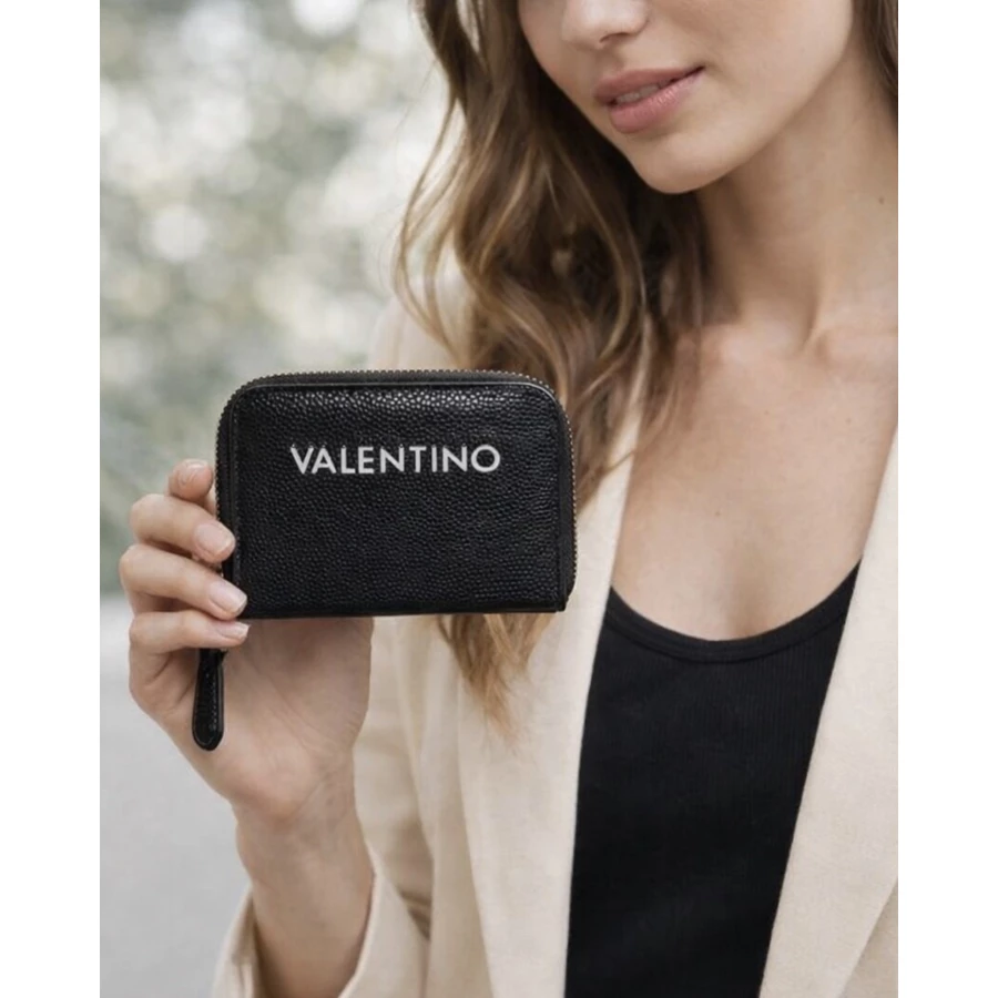 Monedero Bette mini negro by Valentino