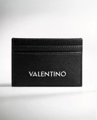 Tarjetero negro James unisex (Valentino)