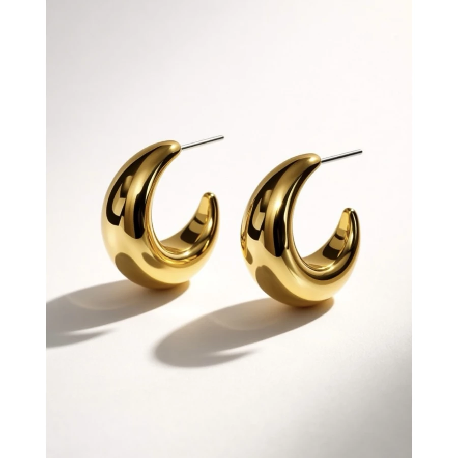 Pendientes Clara dorados