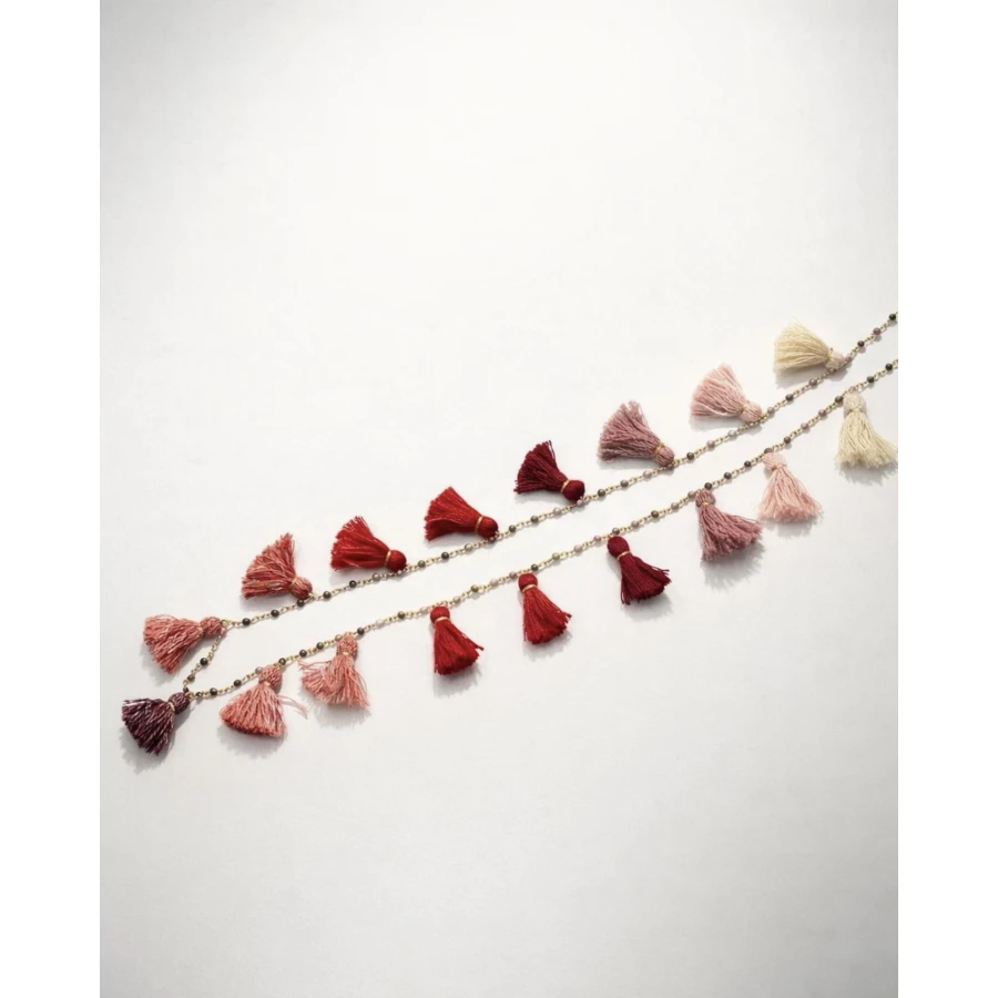 Collar Sea colores rojizos