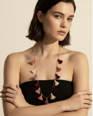 Collar Sea colores rojizos