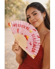 Abanico - No eres tú, es el calor