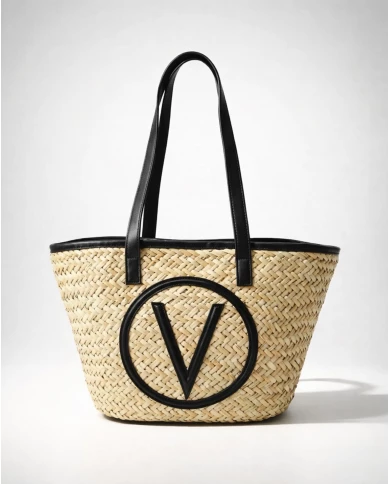 Capazo grande Estiva negro (Valentino)