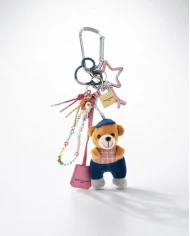 Llavero Teddy con charms (Rue Madam)