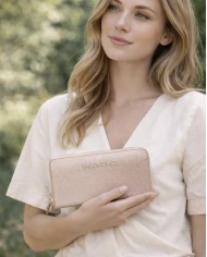 Billetero XL Martina rosa (Valentino)