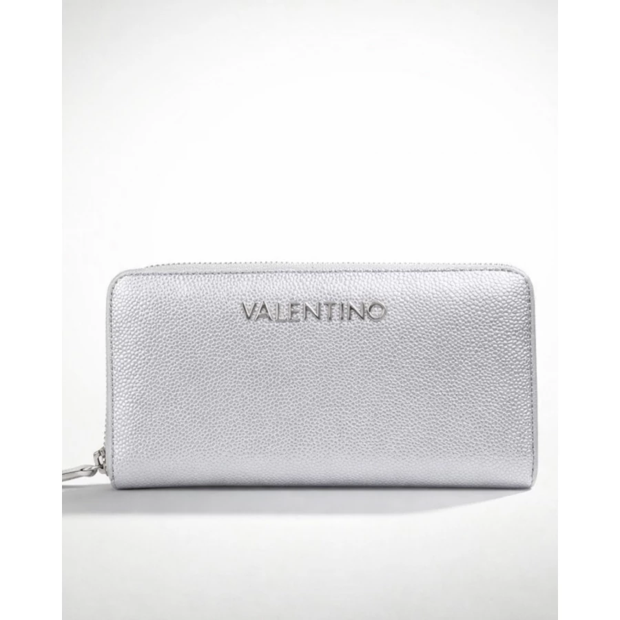 Billetero XL Martina plateado (Valentino)