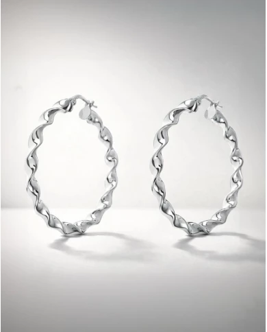 Pendiente Plata Trace Pendiente Plata Trace