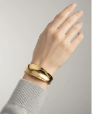 Pulsera acero dorada Luminis