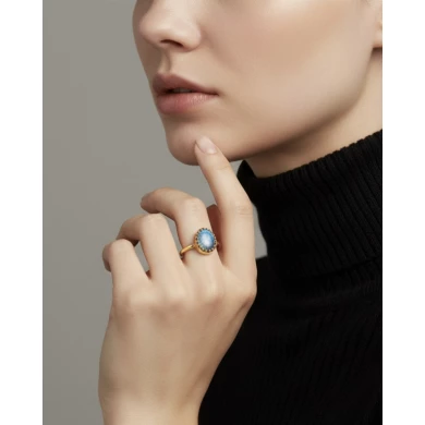 Anillo plata Labradorita Sisi Anillo plata Labradorita Sisi