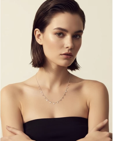 Cadena plata Alexandra