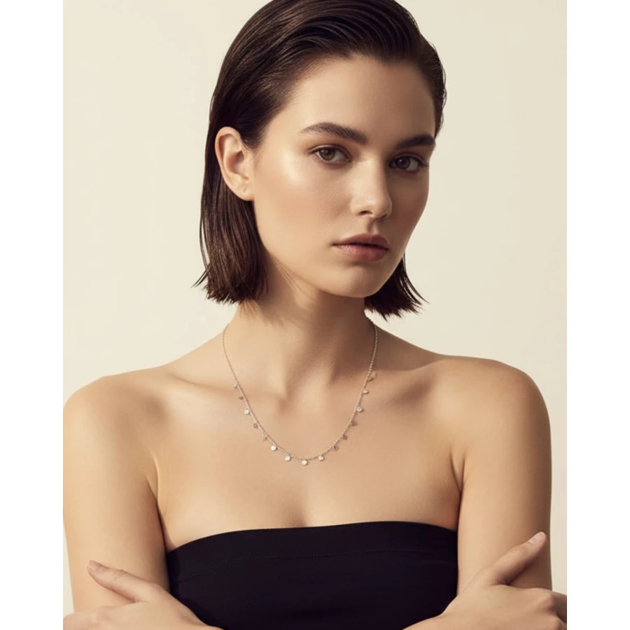 Cadena plata Alexandra