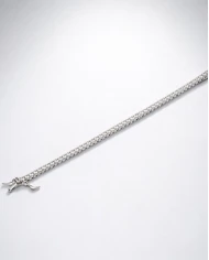 Brazalete Amara plateado Brazalete Amara plateado