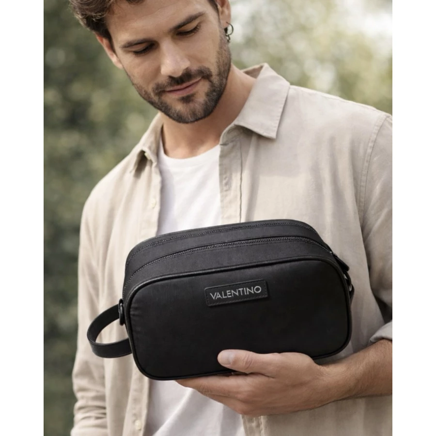 Bolsa de caballero Valentino negra