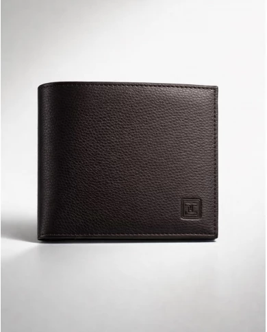 Cartera marrón oscuro de caballero by Ted Lapidus