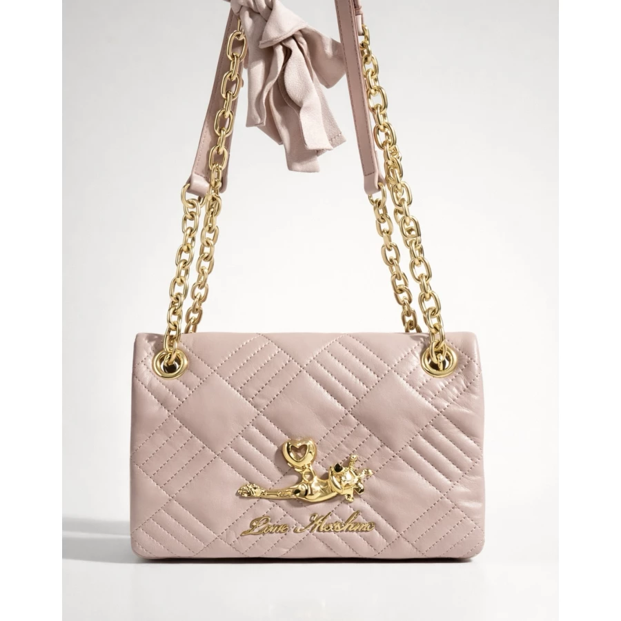 Bolso Love Moschino Rosa Empolvado