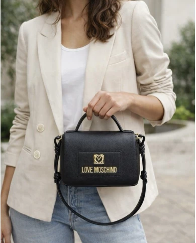 Bolso Love Moschino Desi Negro