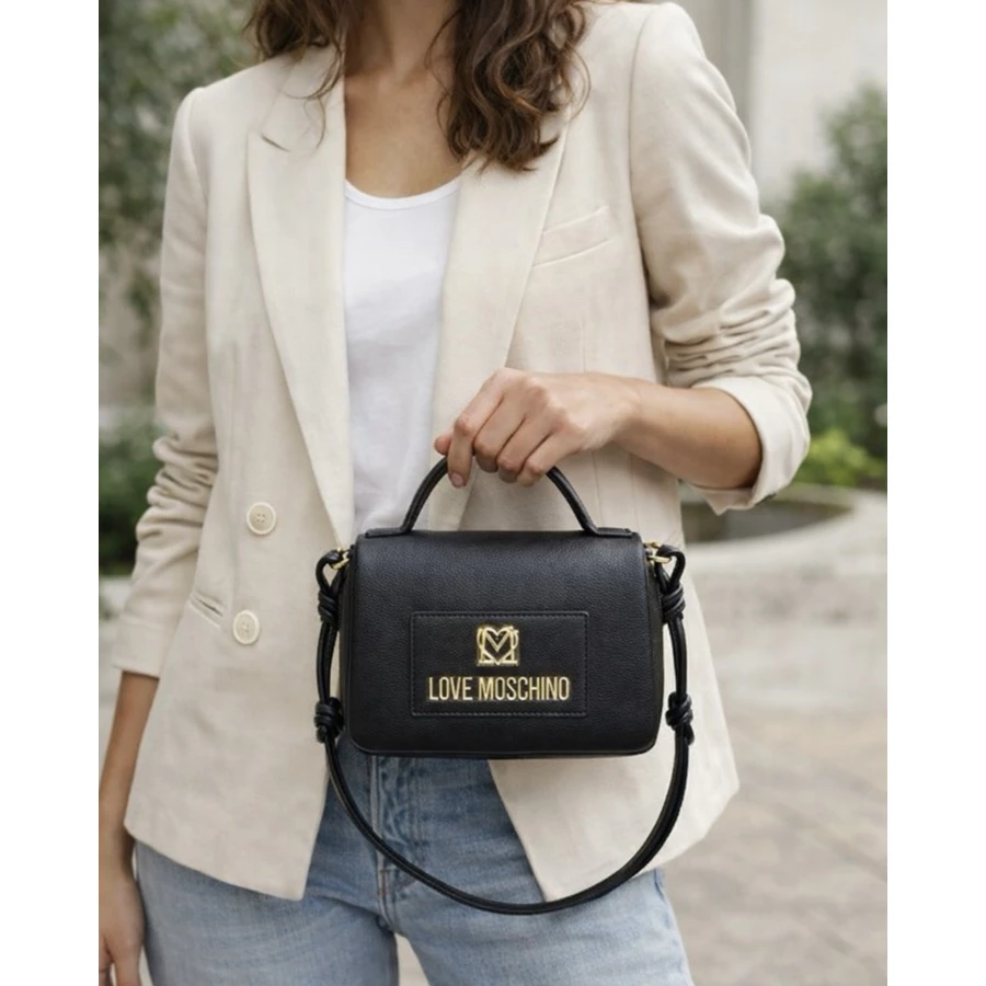 Bolso Love Moschino Desi Negro