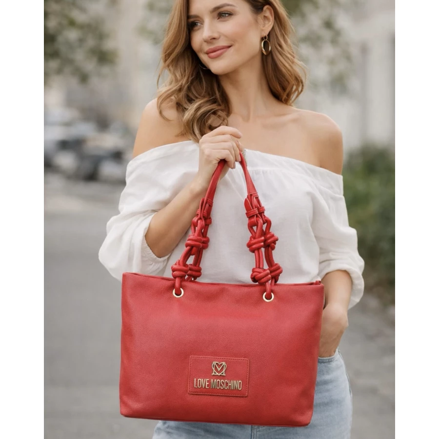 Bolso Love Moschino rojo