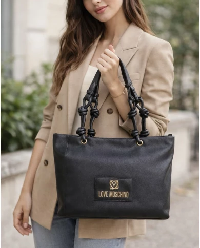 Bolso Love Moschino negro