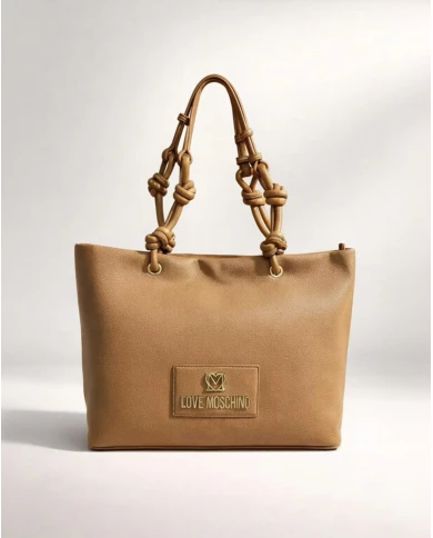 Bolso Love Moschino marrón tote