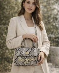 Bolso Rue Madam Les Jours XS Exotic gris