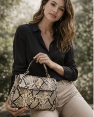 Bolso Rue Madam Les Jours XS Exotic beige