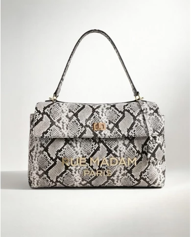 Bolso Rue Madam Les Jours XL Exotic gris