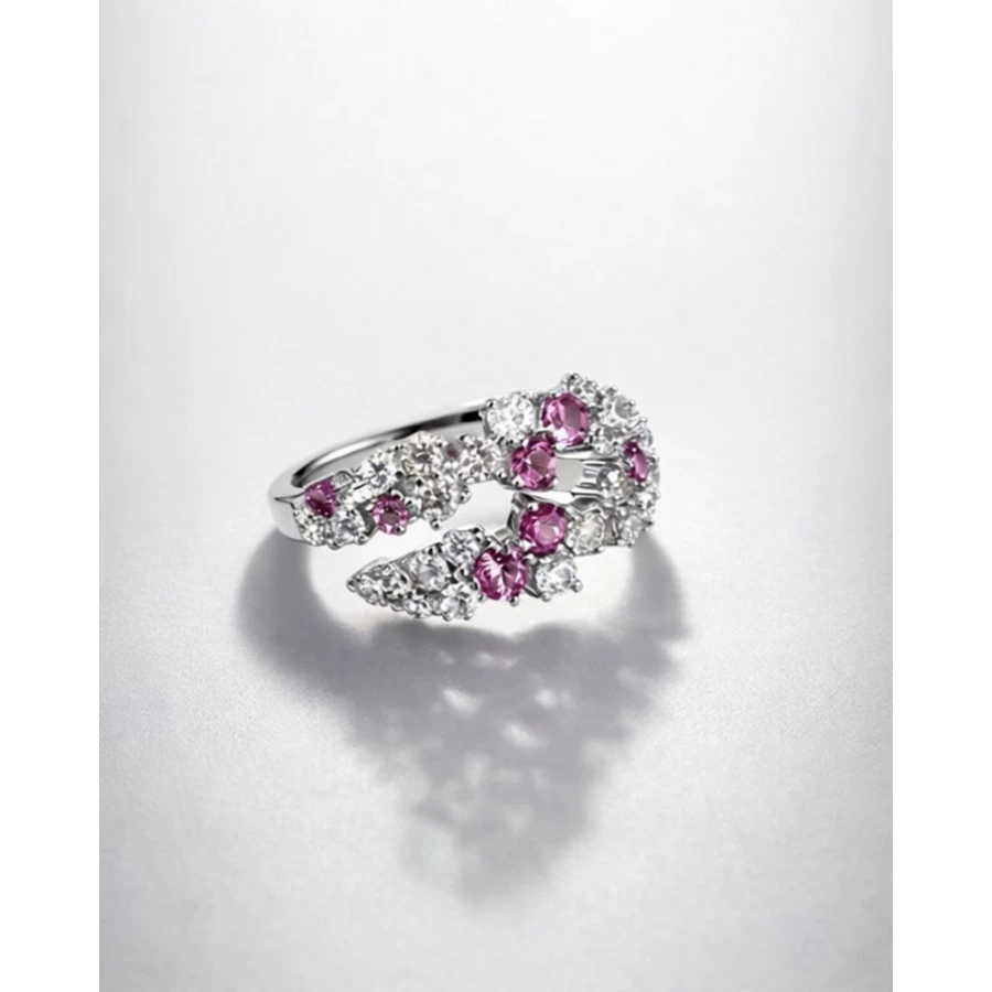 Anillo Aiora fucsia
