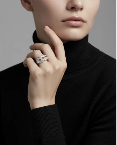 Anillo Aiora plateado