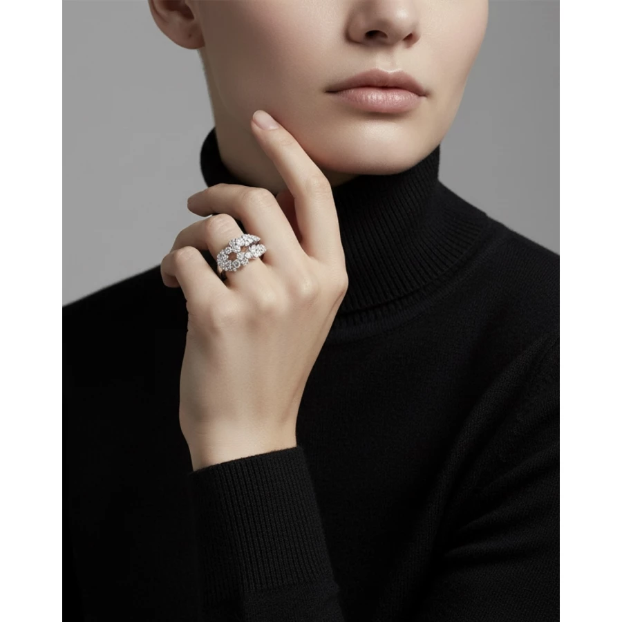 Anillo Aiora plateado