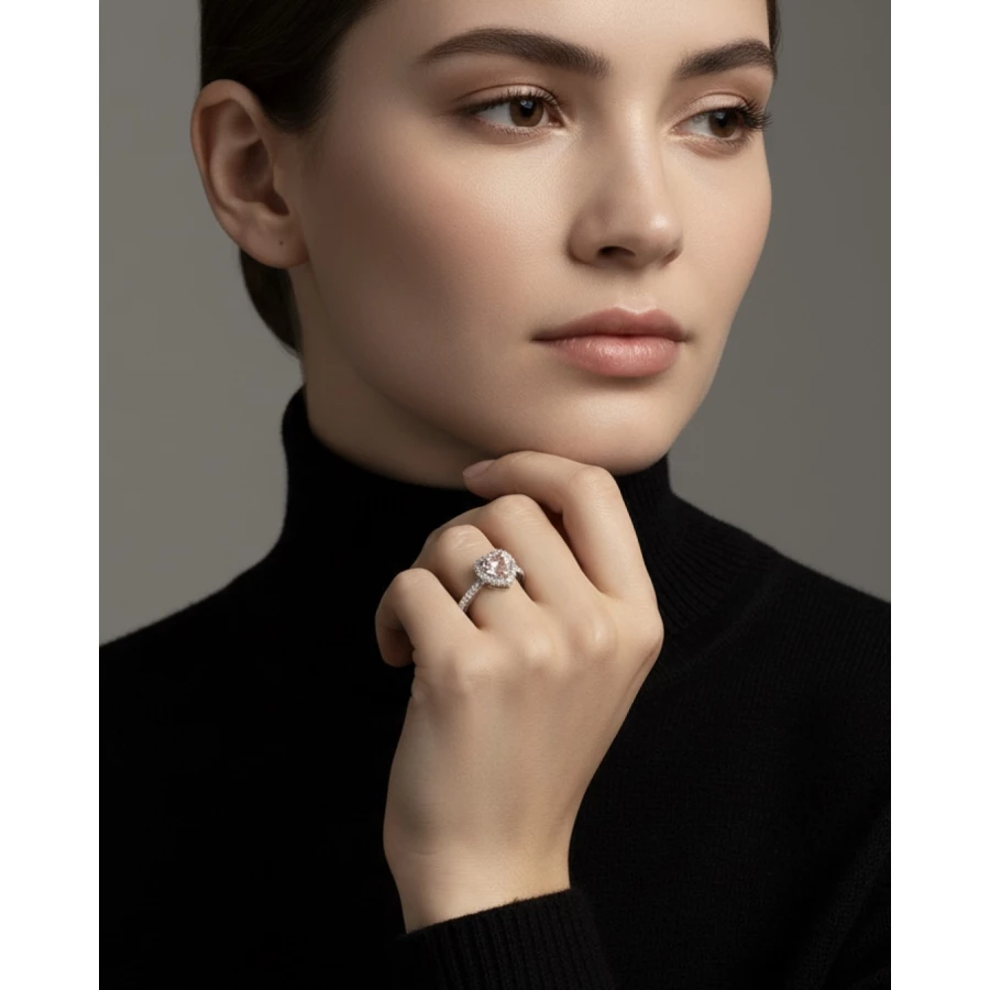 Anillo Core plateado