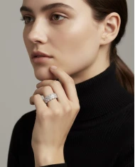 Anillo Orien plateado