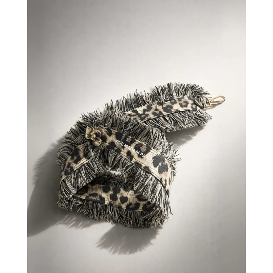 Bolso Rue Madam Casablanca Shoulder Leopard