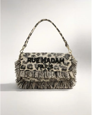 Bolso Rue Madam Casablanca Shoulder Leopard