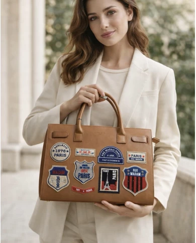 Bolso Rue Madam St. Germain Tote Cognac