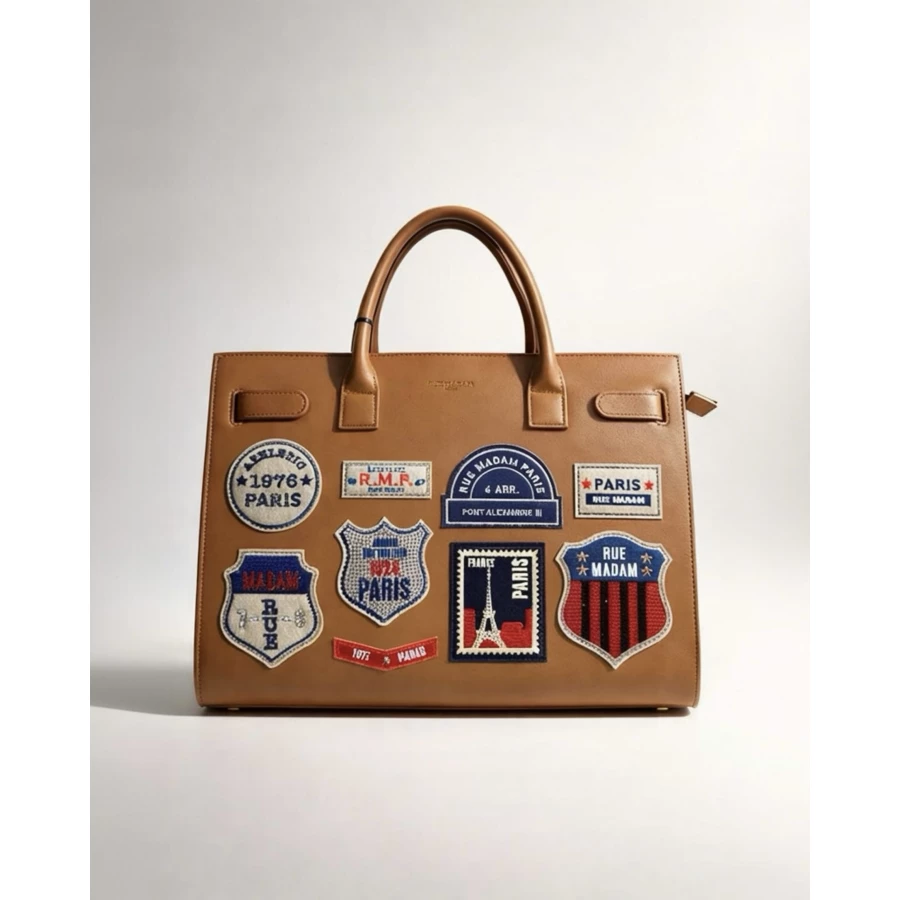 Bolso Rue Madam St. Germain Tote Cognac