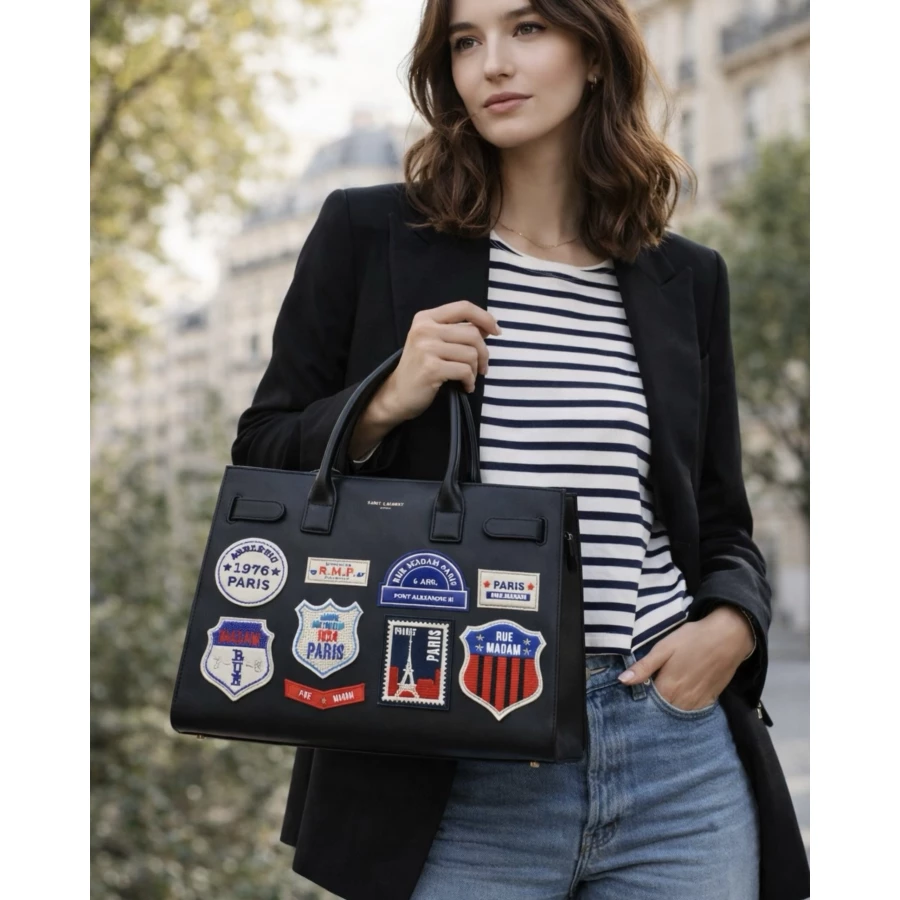 Bolso Rue Madam St. Germain Tote Black