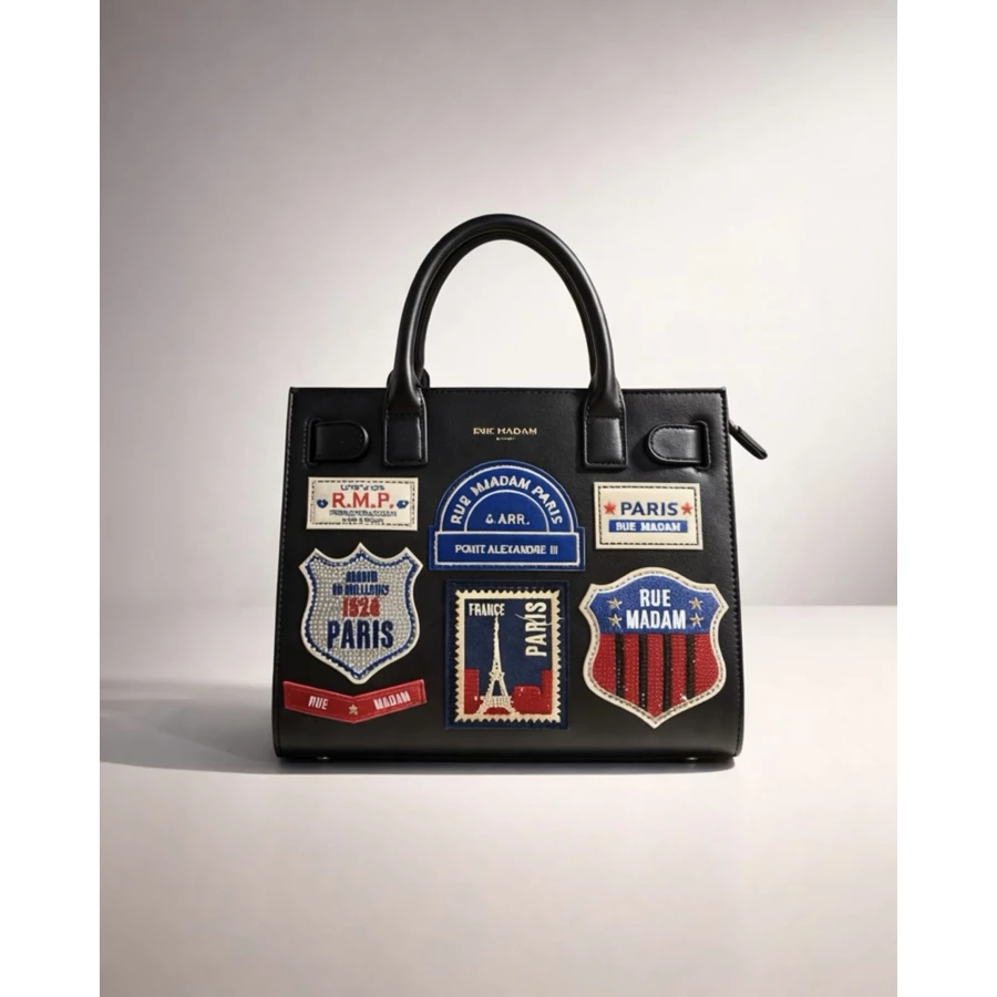 Bolso Rue Madam St. Germain Mini Tote Black