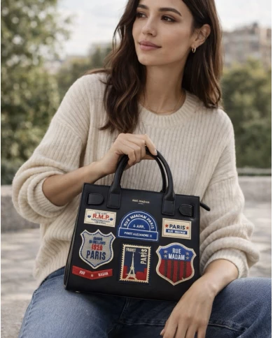 Bolso Rue Madam St. Germain Mini Tote Black