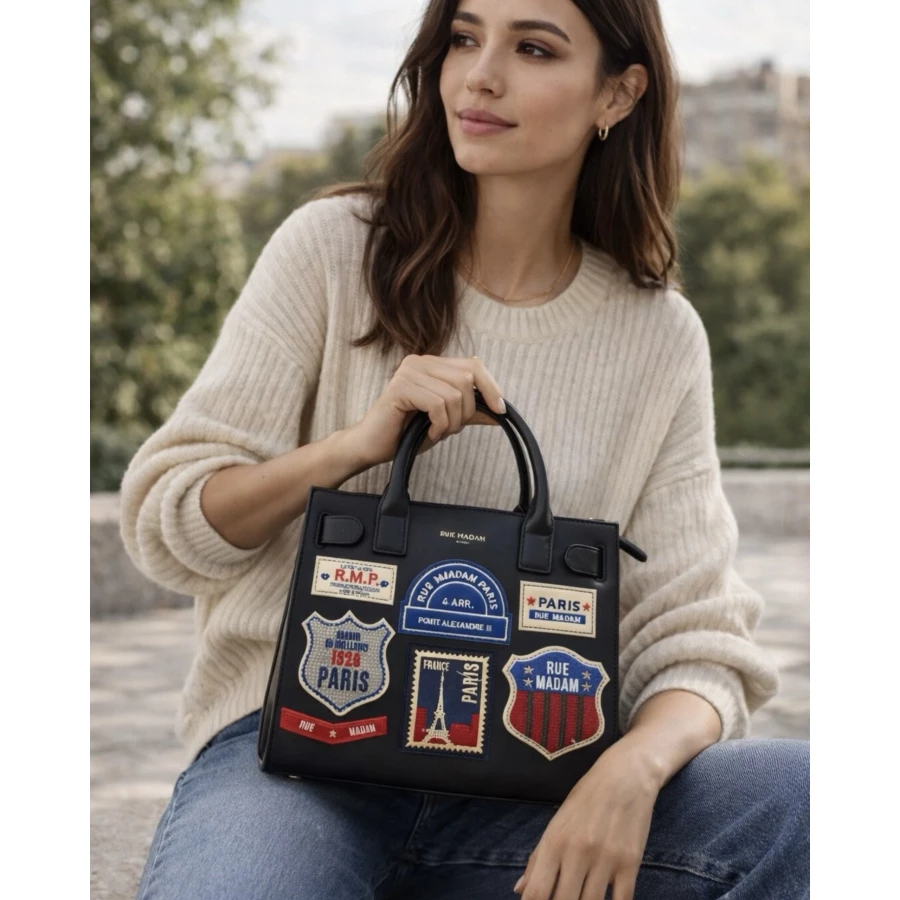 Bolso Rue Madam St. Germain Mini Tote Black