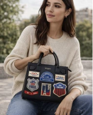 Bolso Rue Madam St. Germain Mini Tote Black