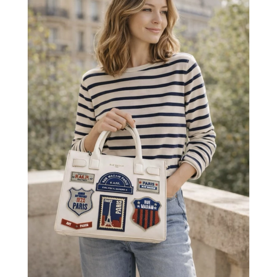 Bolso Rue Madam St. Germain Mini Tote White
