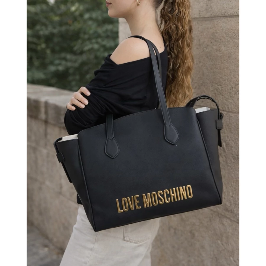 Bolso Love Moschino negro Belinda