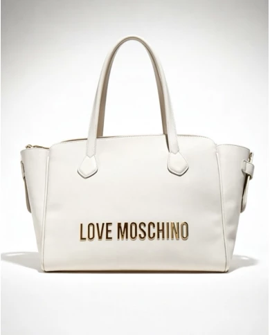 Bolso Love Moschino blanco roto Belinda