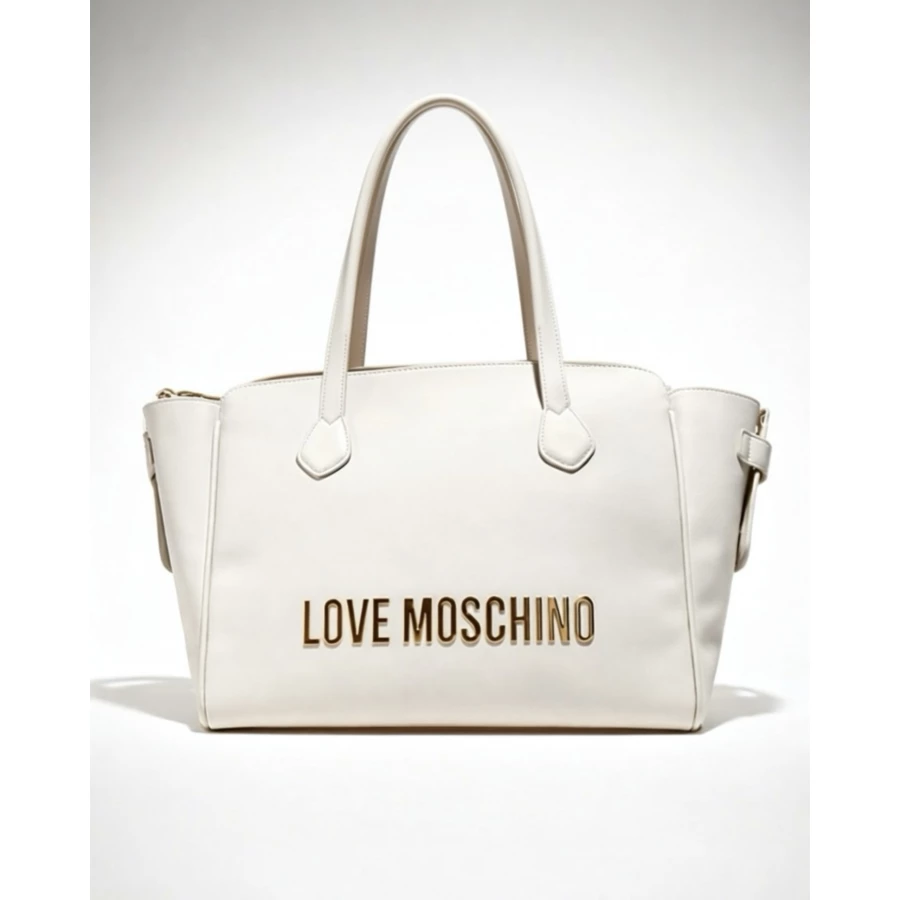 Bolso Love Moschino blanco roto Belinda