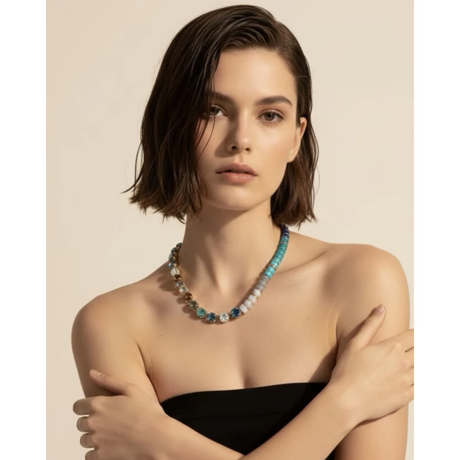 Collar Mar Serena Azul